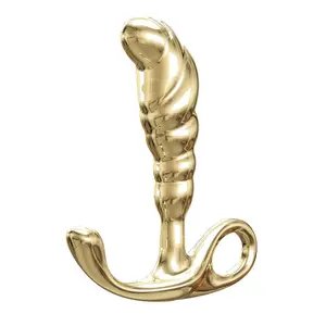 ANAL TOYS PRETTY LOVE JACK Prostatas masieris Zelta Cinka sakausējums Ūdensizturīgs Ergonomisks