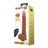 PRETTY LOVE Jonathan Realistic Thrusting Vibrator Brown Photo 9