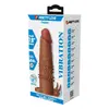 FOR HIM QUILLON Vibrating Penis Sleeve Brown 20 cm Photo 3