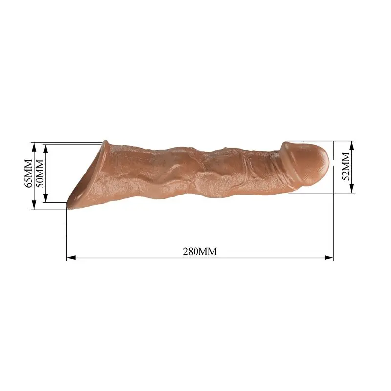 FOR HIM PRETTY LOVE Regulējama dzimumlocekļa uzmava 28 cm Photo 8