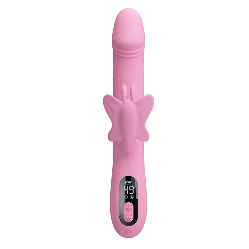 Hightech Bella trusīša vibrators rozā Photo 2