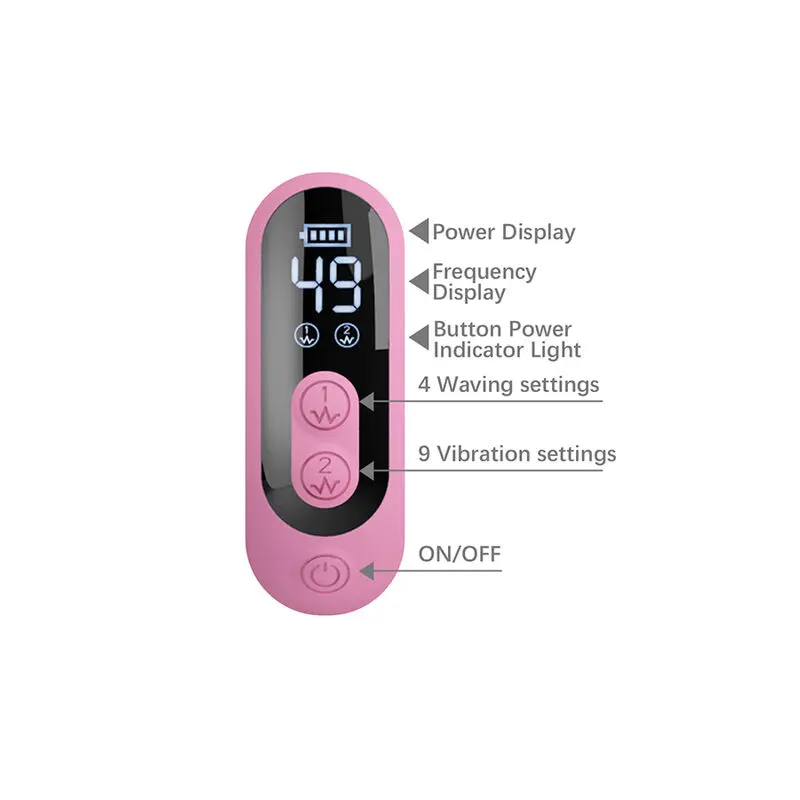 Hightech Bella trusīša vibrators rozā Photo 8