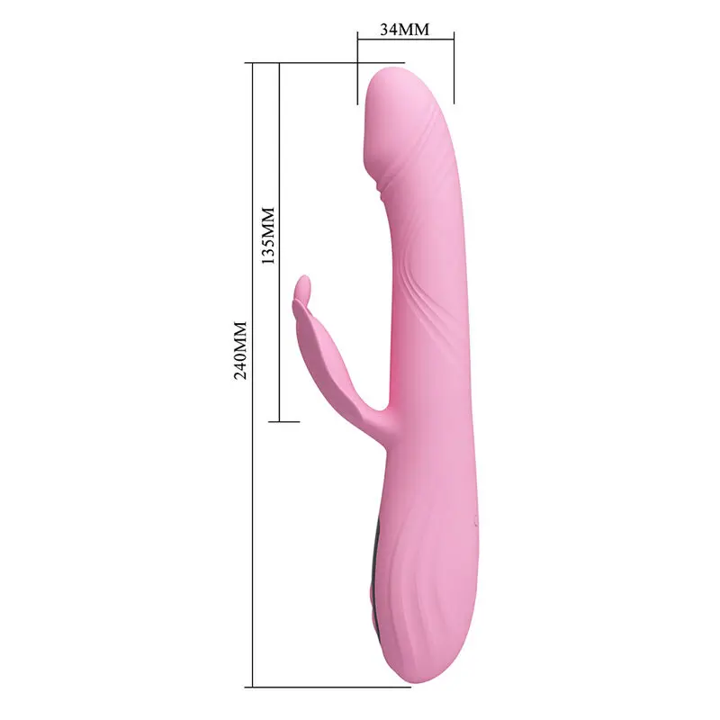 Hightech Bella trusīša vibrators rozā Photo 9