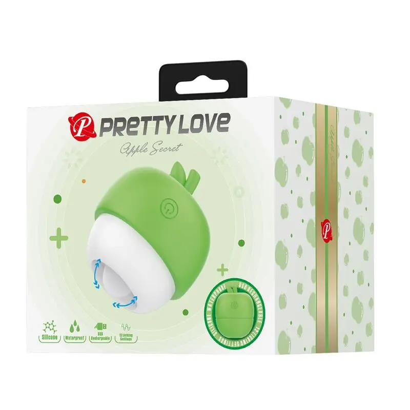 Hightech PRETTY LOVE Klitorālais stimulators Zaļš Photo 2