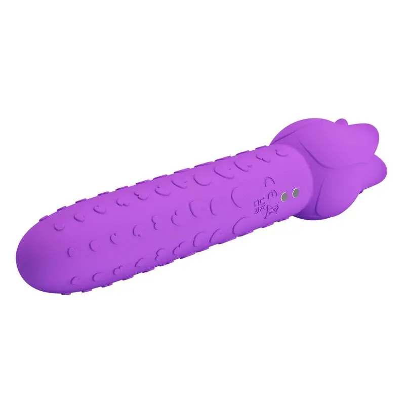 Hightech Dannell Oral and Clitoral Stimulator Vibrator Purple Photo 6