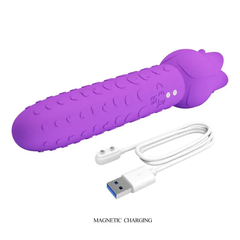 Hightech Dannell Oral and Clitoral Stimulator Vibrator Purple Photo 7