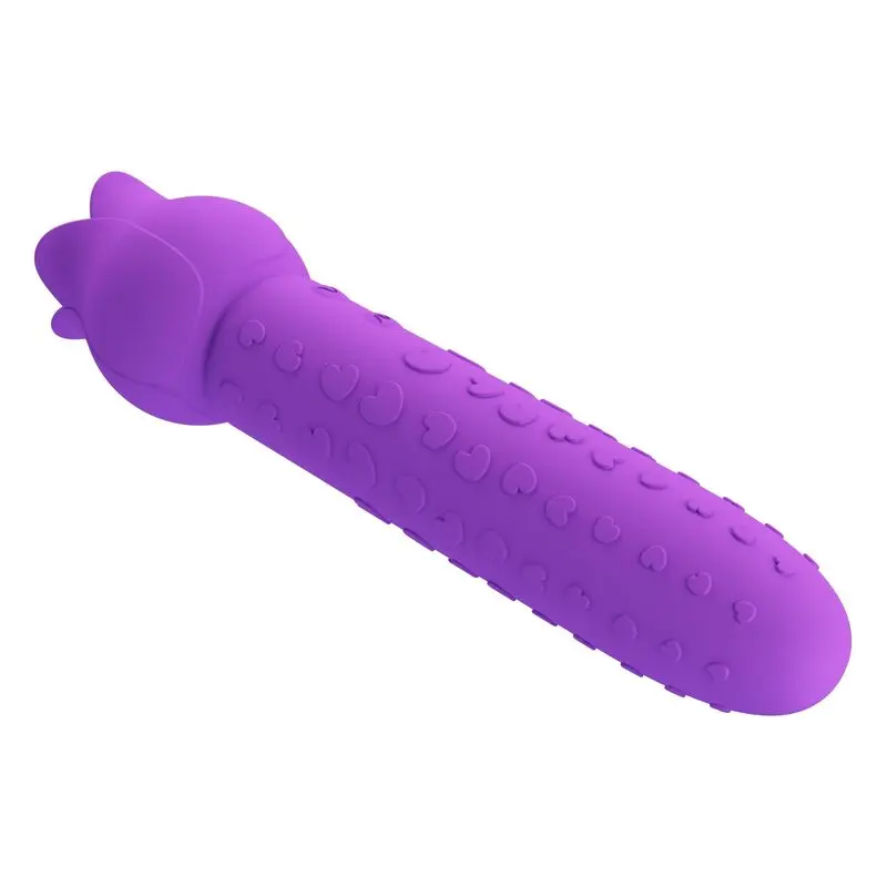 Hightech Dannell Oral and Clitoral Stimulator Vibrator Purple Photo 9