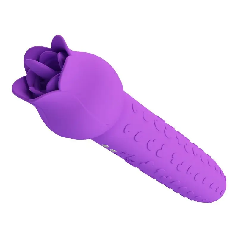 Hightech Dannell Oral and Clitoral Stimulator Vibrator Purple Photo 12