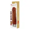 Reālistisks vibrators DILDOS Pro brūns Photo 2