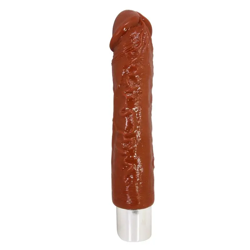 Reālistisks vibrators DILDOS Pro brūns Photo 3
