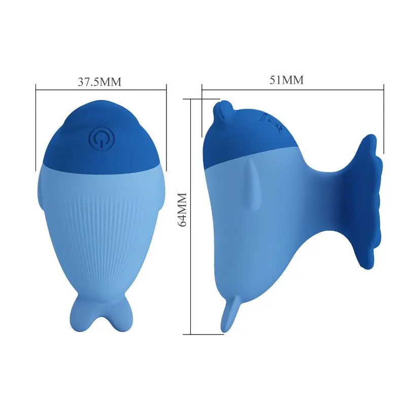 Hightech PRETTY LOVE Dolphin Mini USB Rechargeable Vibrator Photo 7