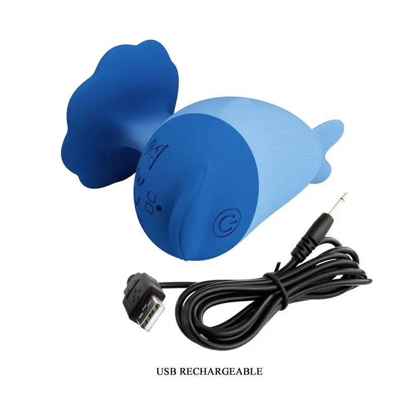 Hightech PRETTY LOVE Dolphin Mini USB Rechargeable Vibrator Photo 8