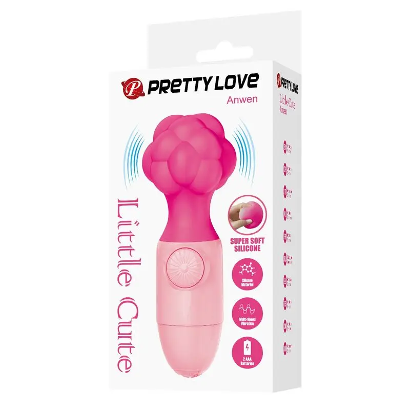 Hightech PRETTY LOVE ANWEN Mini Massager Pink Photo 2
