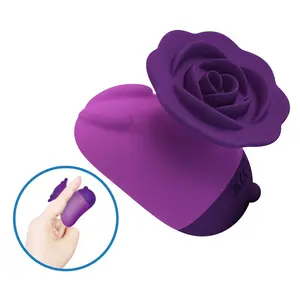 Hightech Pretty Love uzlādējams klitora stimulators ar ziedveida galviņu, 7 vibrācijas režīmiem, USB uzlādi, ūdensizturīgu dizainu un violetu silikonu