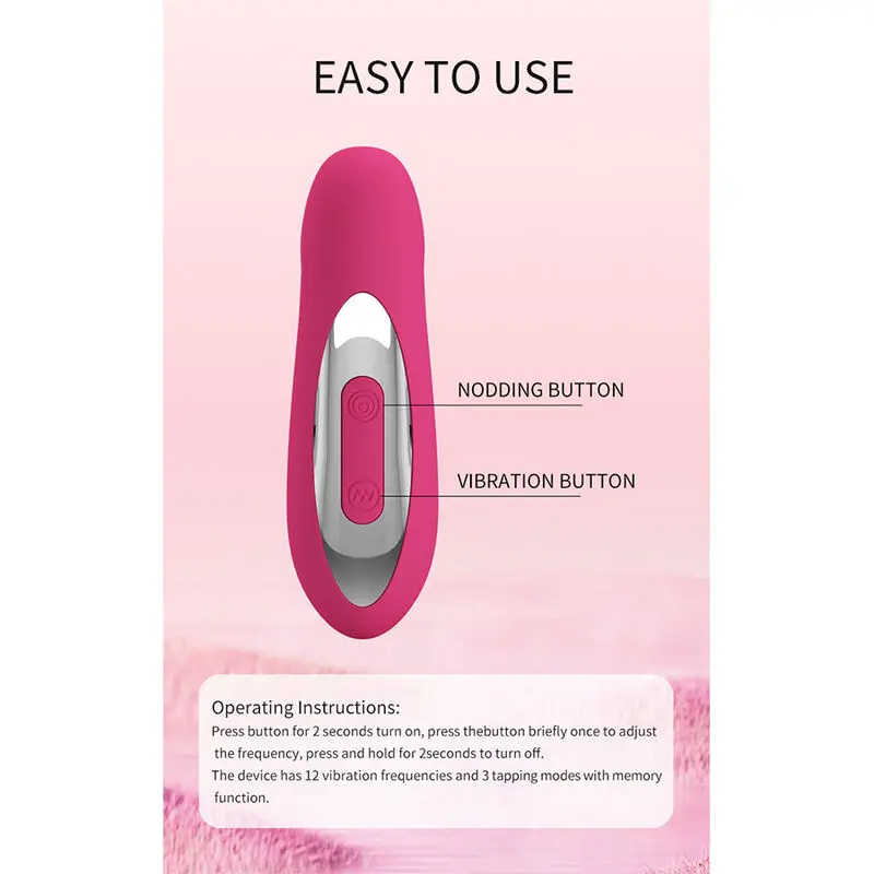 Силиконовый вибратор Hightech PRETTY LOVE DUDEN Photo 9