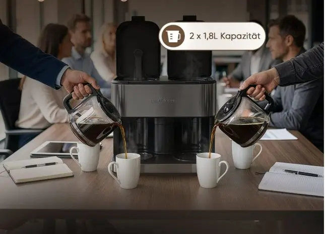 ProfiCook PCKAD1308DIX dubultais kafijas automāts Photo 2