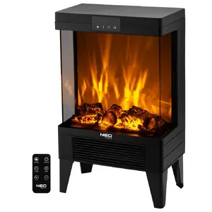 NEO Tools 90-159 Electric Fireplace 2000W