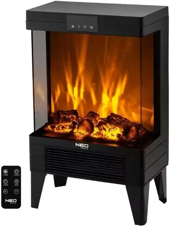 NEO Tools 90-159 Electric Fireplace 2000W Photo 2