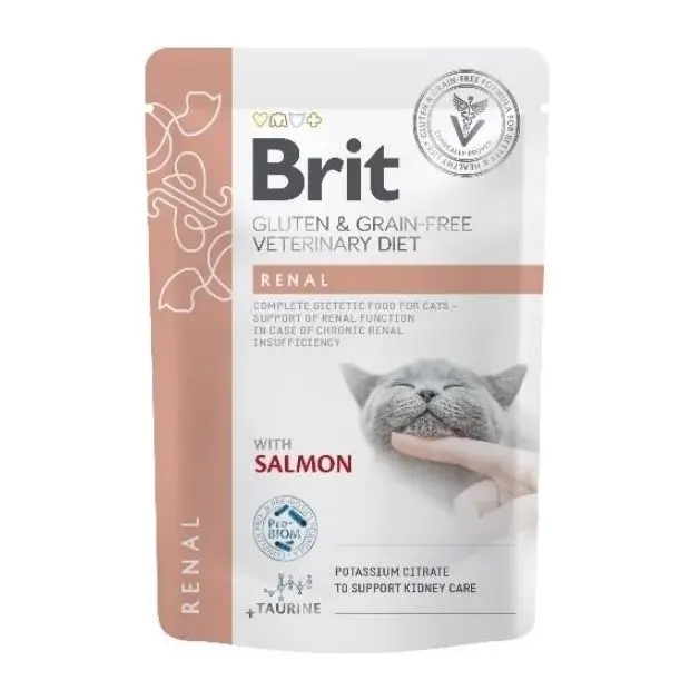 Brit Veterinary Diet Renal mitrā kaķu
