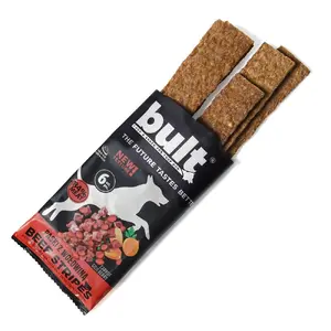 BULT Tasty Strips Superfoods Suņu kārumi ar liellopu gaļu 6 gabali