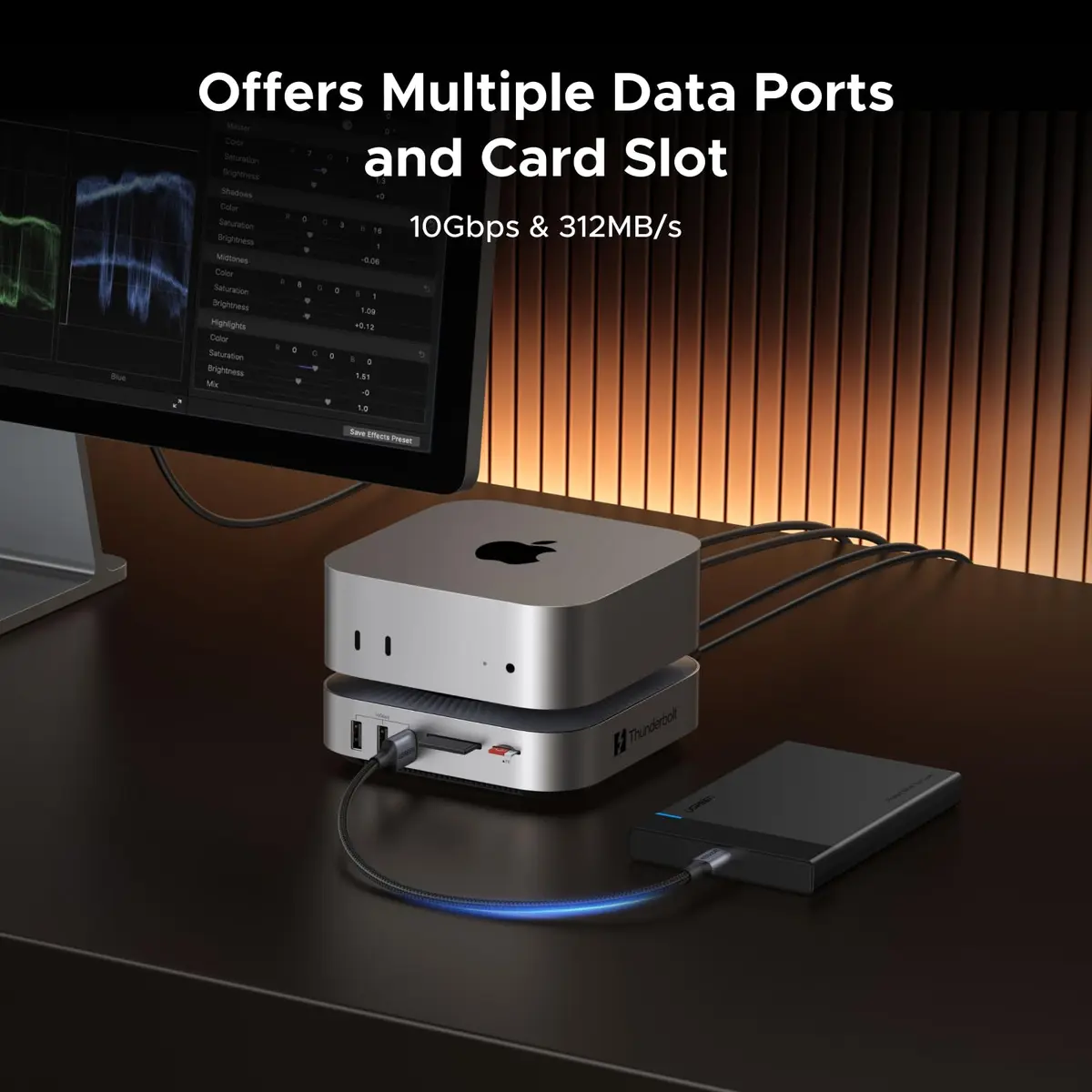Интерфейсный концентратор UGREEN 85883EU Thunderbolt 5 Photo 9