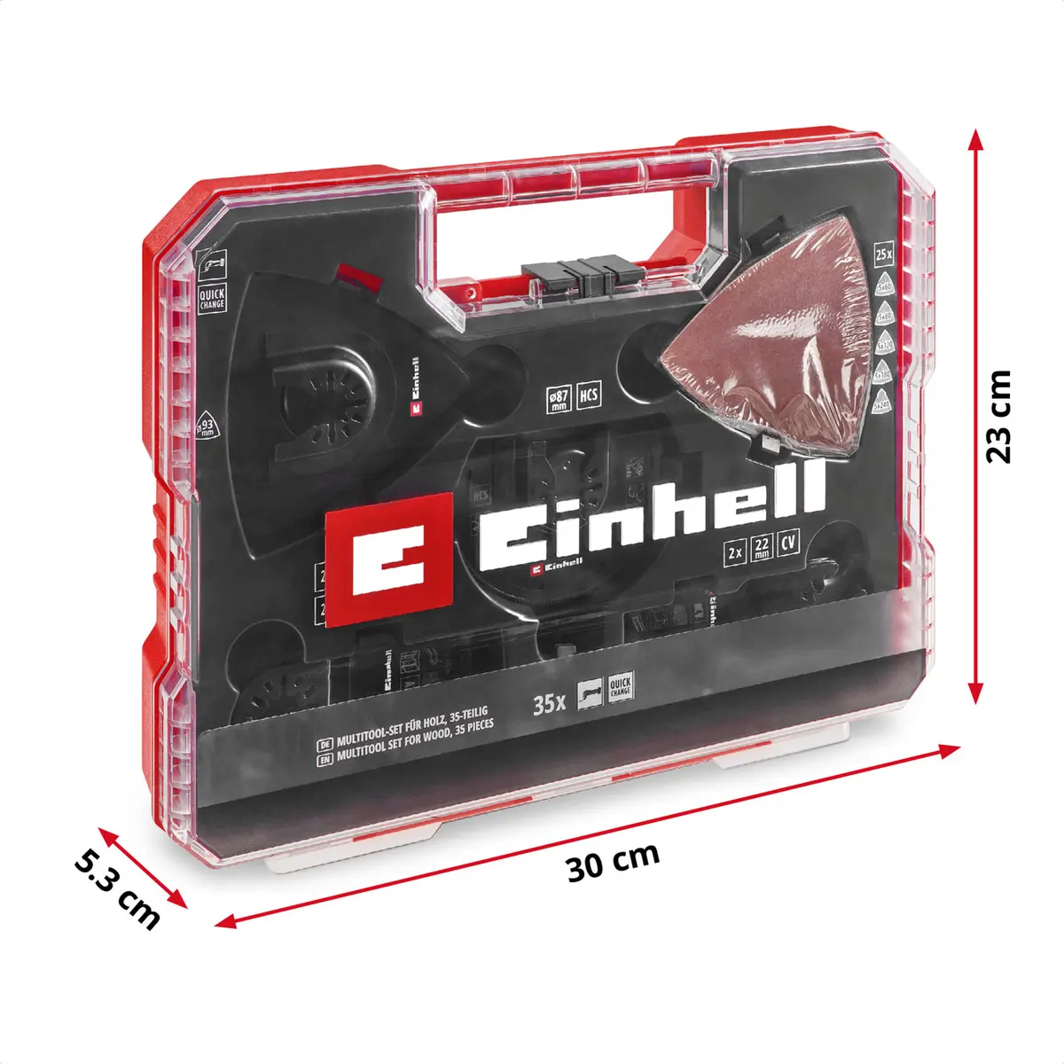 Einhell-KWB 35-Piece Multitool Set 708136 Photo 3