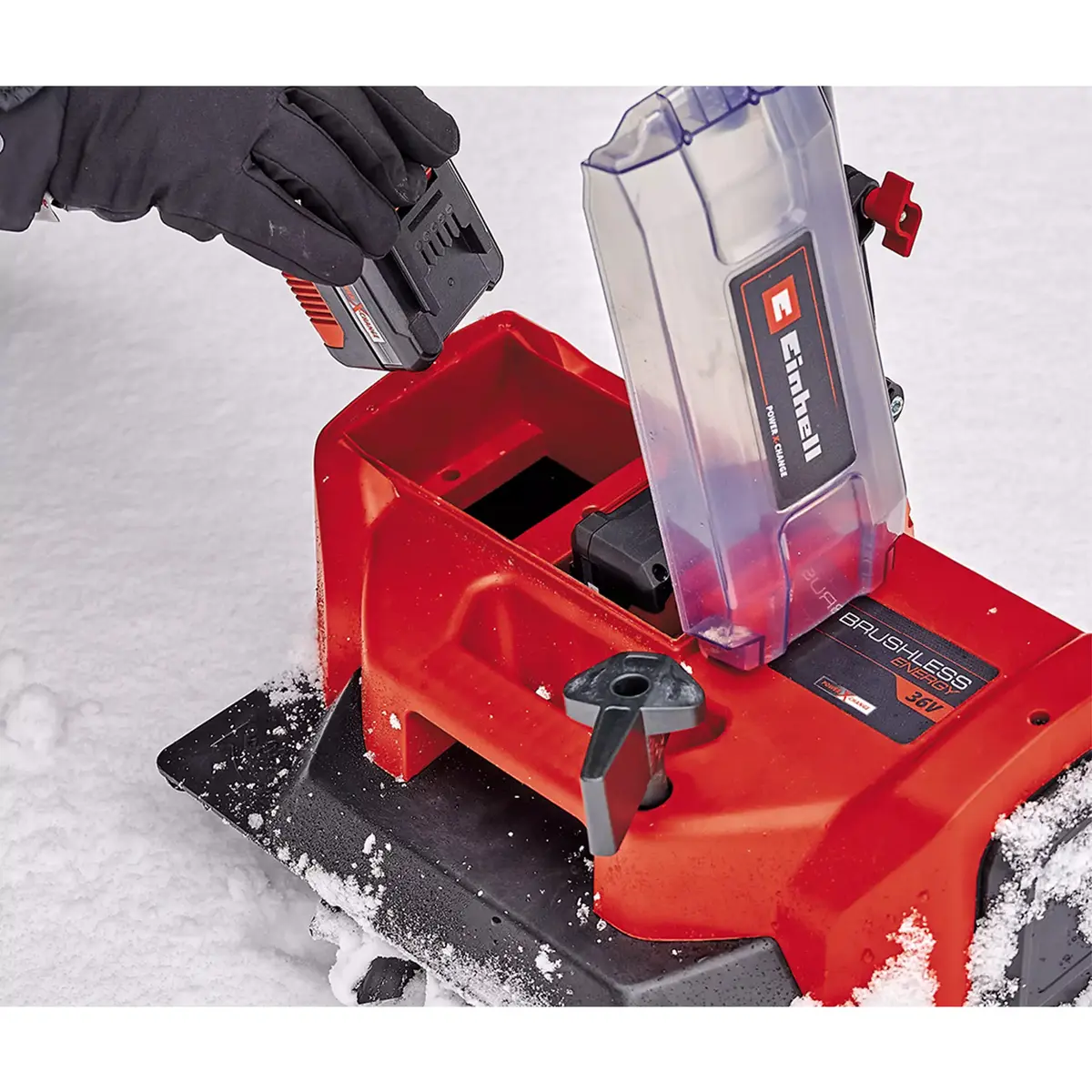 Einhell GE-ST 36/40 Li E-Solo Cordless Snow Blower Photo 3