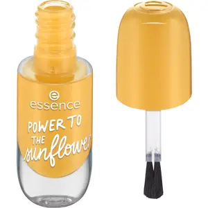 Essence gel nail colour nail polish 8 ml Yellow Gloss POWER TO THE sunflower