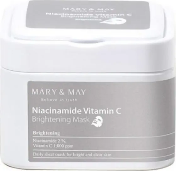 Mary&May Niacinamide Vitamin C sejas maskas