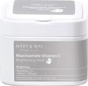 Mary&May Niacinamide Vitamin C Brightening Sheet Masks - 30 pieces