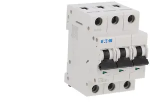 Автоматический выключатель EATON FAZ-D1,6/3 3-полюсный 1.6A 15kA AC
