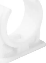 STASIŃSKI U-16 Semi-Open Electrical Conduit Pipe Holder White 100 pcs