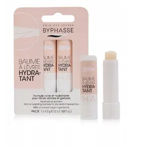 BYPHASSE Moisturizing Lip Balm 4.8 g 2-pack