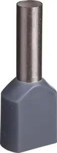 EM Group Izolēts dubultais čaulveida uzgalis TID 2x4mm² 12mm