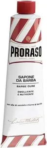 Крем для бритья Proraso Red для жесткой щетины в тюбике 150 мл