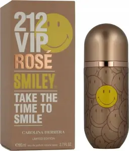 Carolina Herrera 212 VIP Rosé Smiley Eau de Parfum 80 ml Women's Fragrance
