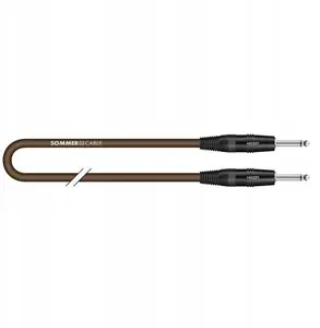 Adam Hall Sommer Cable SXRJ-0600 Instrument Cable 6 m Straight to Right-Angle Jack