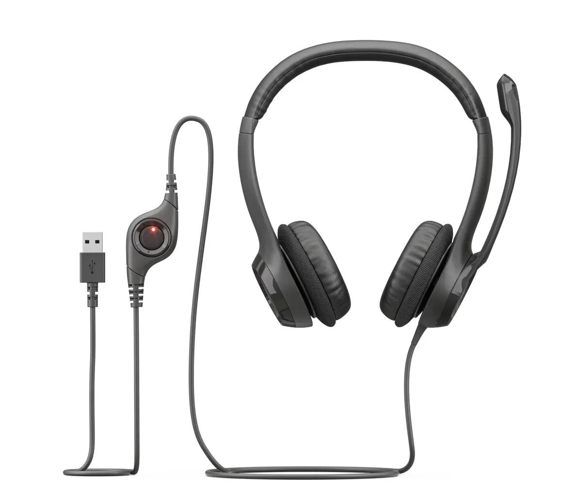 Logitech H390 USB datora austiņas Photo 2