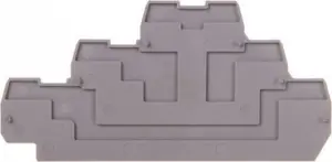 Wago 870-568 Gray End Plate for Terminal Blocks