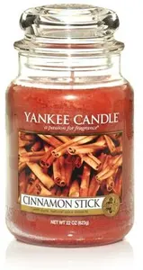 Yankee Candle Cinnamon Stick liela izmēra aromātiskā svece burkā 623g