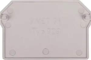 Simet Partition Plate for NOWA ZSG 1-6.0N and ZSG 1-10.0N Terminal Blocks T929 Gray