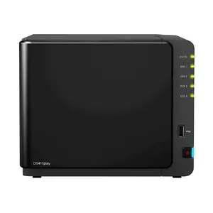 Сетевое хранилище Synology DiskStation DS415play Desktop Intel Atom CE5335 1 GB DDR3 24 TB HDD DiskStation Manager Black