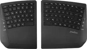 Perixx PERIBOARD-624 B DE - Kabellose ergonomische Split-Tastatur (PERIBOARD-624 B DE)