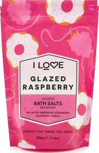 I LOVE Ароматизированная соль для ванн Glazed Raspberry 500г