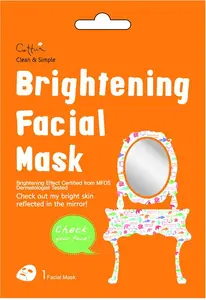 Cettua Brightening Facial Mask maseczka płócienna o działaniu rozjaśniającym