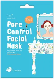 Cettua Pore Control Facial Mask maska na rozszerzone pory w płacie
