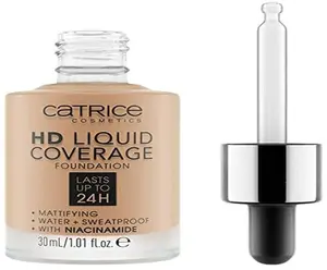 Catrice HD Liquid Coverage Жидкий тональный крем для лица N 050 Rosy Ash 30 мл