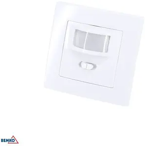 Bemko Czujnik ruchu PIR 800W 180* biały (70974)