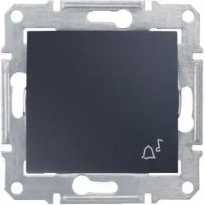 Schneider Electric Przycisk dzwonek Sedna IP44 grafitowy (SDN0800370)