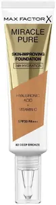 Кремовая тональная основа Max Factor Miracle Pure N 82 Deep Bronze SPF 30 30 ml